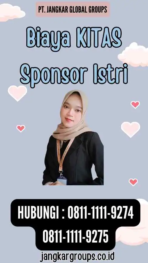 Biaya KITAS Sponsor Istri