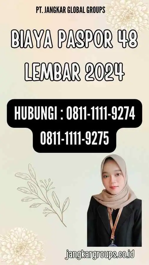 Biaya Paspor 48 Lembar 2024