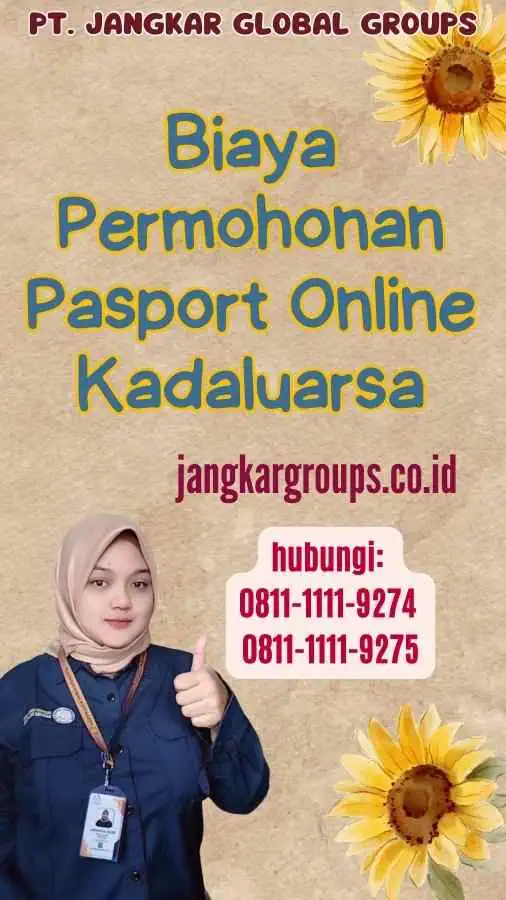 Biaya Permohonan Pasport Online Kadaluarsa