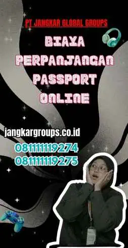 Biaya Perpanjangan Passport Online