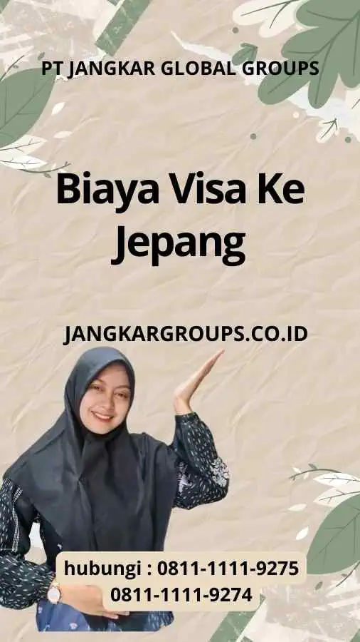 Biaya Visa Ke Jepang