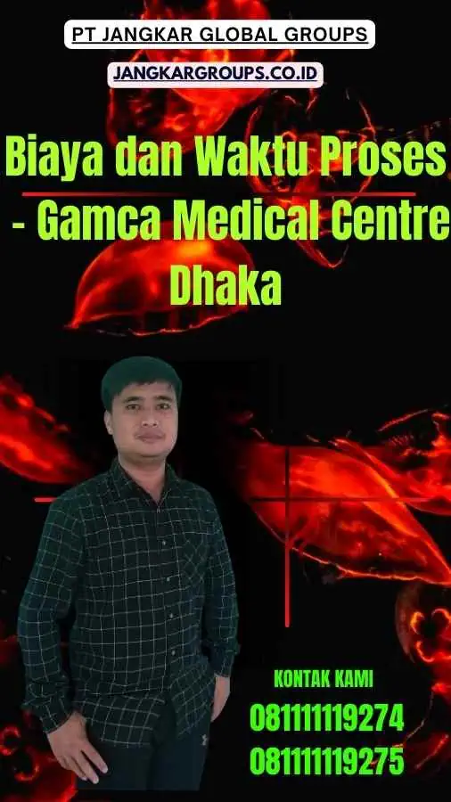 Biaya dan Waktu Proses - Gamca Medical Centre Dhaka