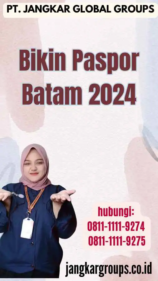 Bikin Paspor Batam 2024