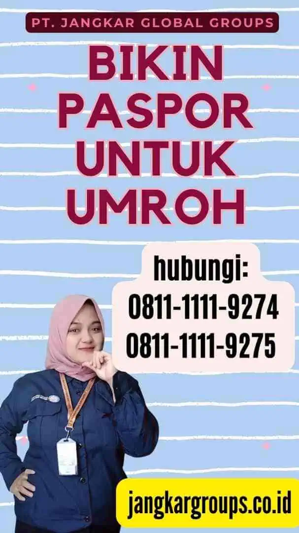 Bikin Paspor Untuk Umroh