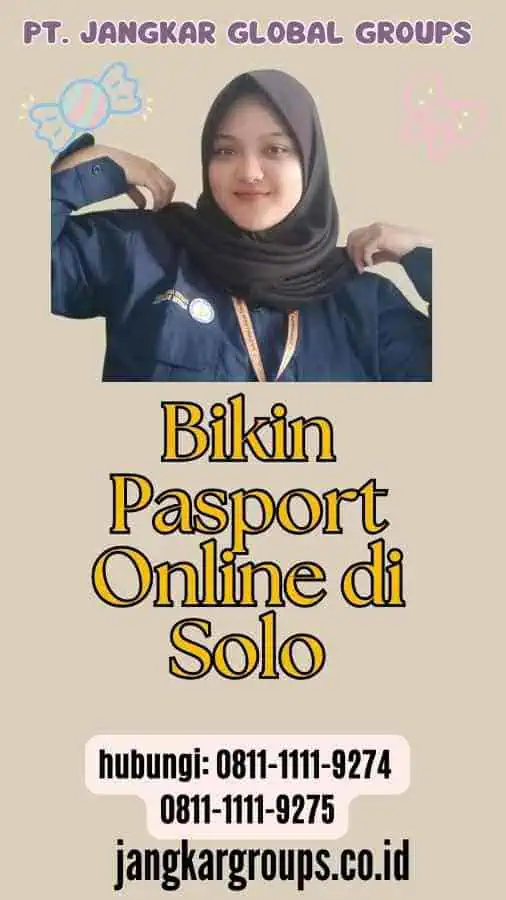 Bikin Pasport Online di Solo