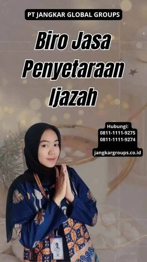 Biro Jasa Penyetaraan Ijazah