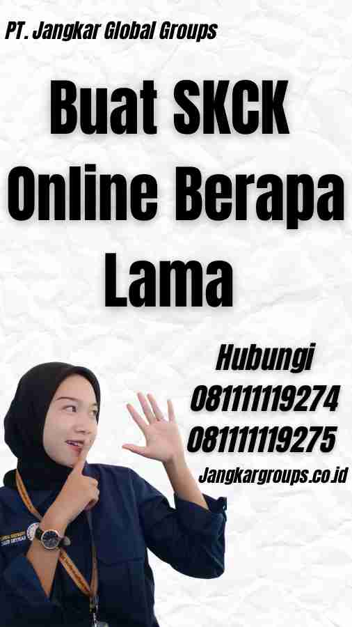 Buat SKCK Online Berapa Lama