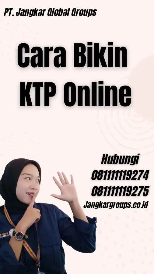 Cara Bikin KTP Online