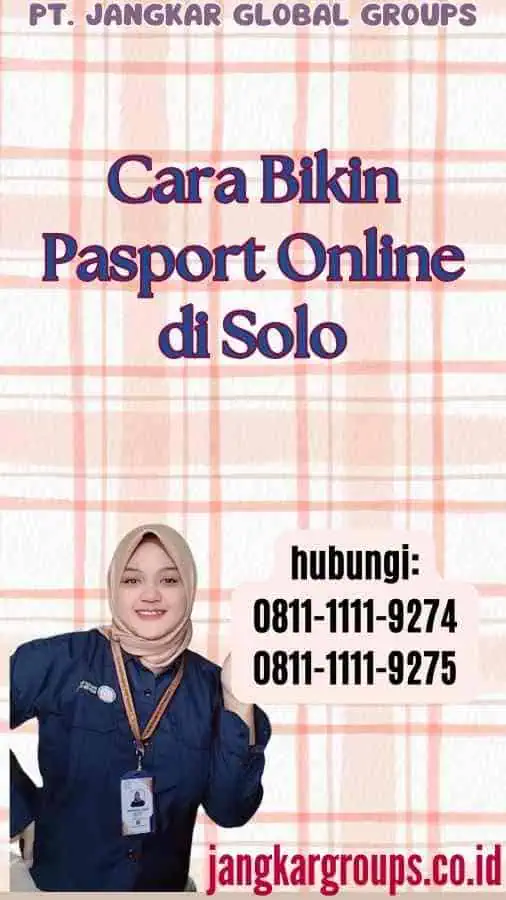 Cara Bikin Pasport Online di Solo