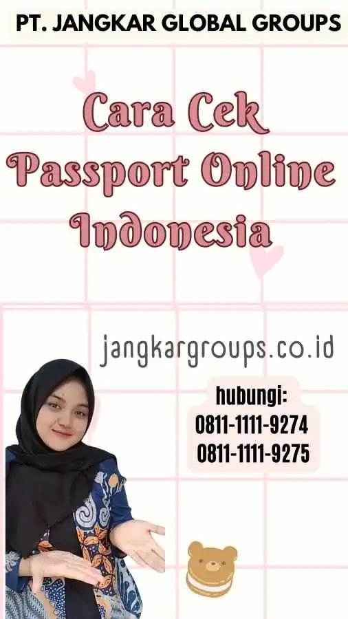 Cara Cek Passport Online Indonesia