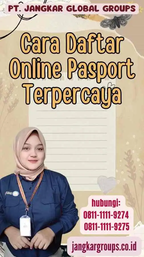 Cara Daftar Online Pasport Terpercaya