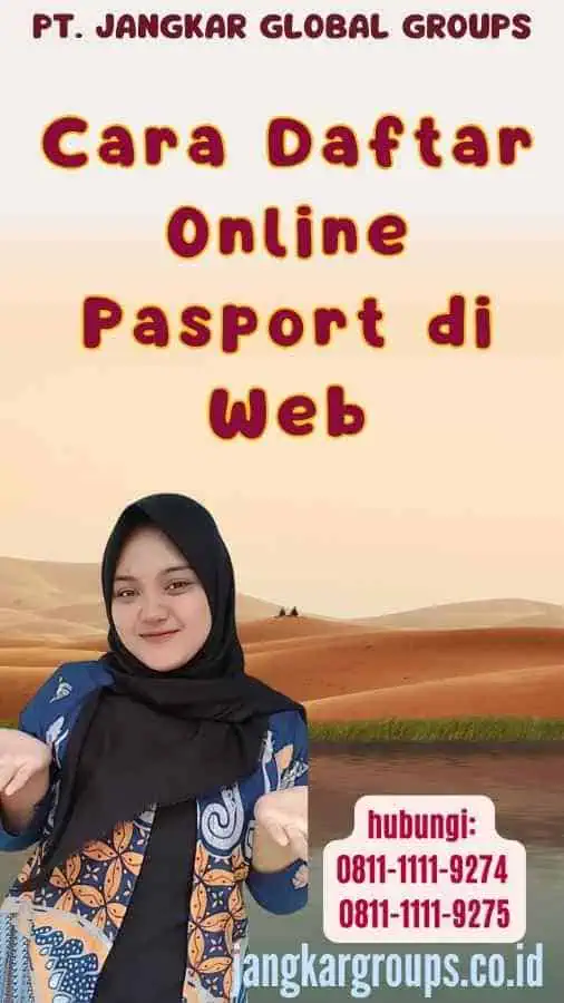 Cara Daftar Online Pasport di Web