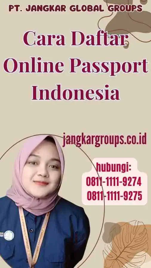 Cara Daftar Online Passport Indonesia