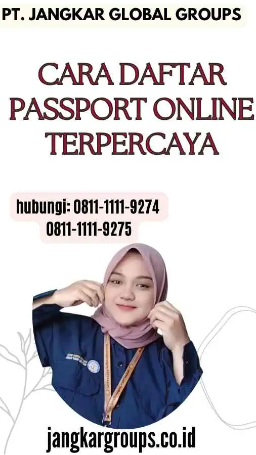 Cara Daftar Passport Online Terpercaya