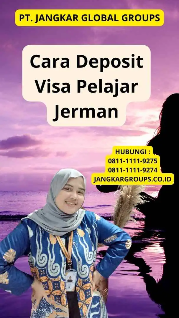 Cara Deposit Visa Pelajar Jerman