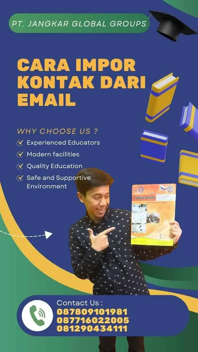 Cara Impor Kontak Dari Email