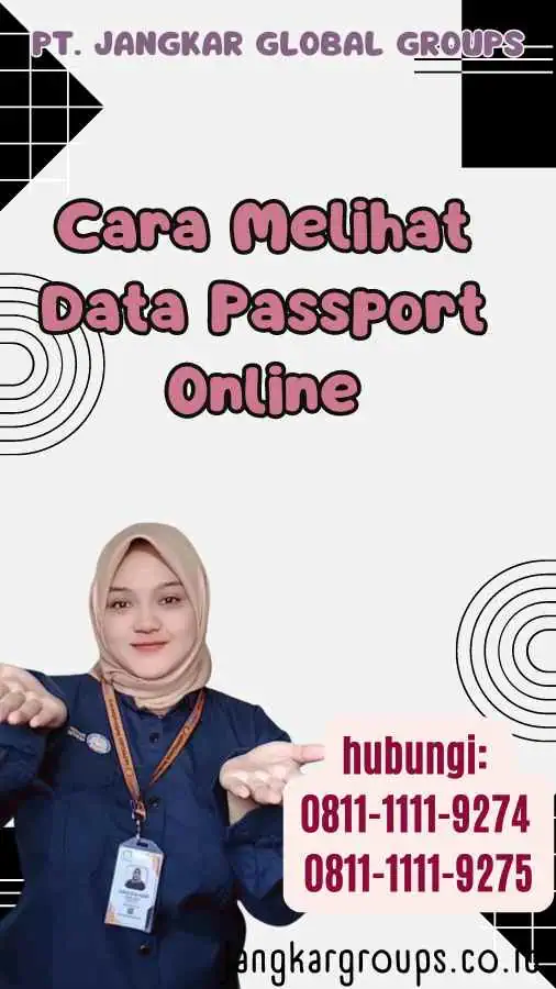 Cara Melihat Data Passport Online