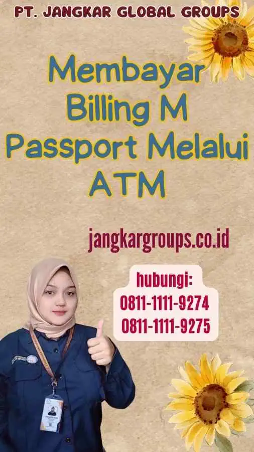 Cara MembayMembayar Billing M Passport  Melalui ATMar Billing M Passport