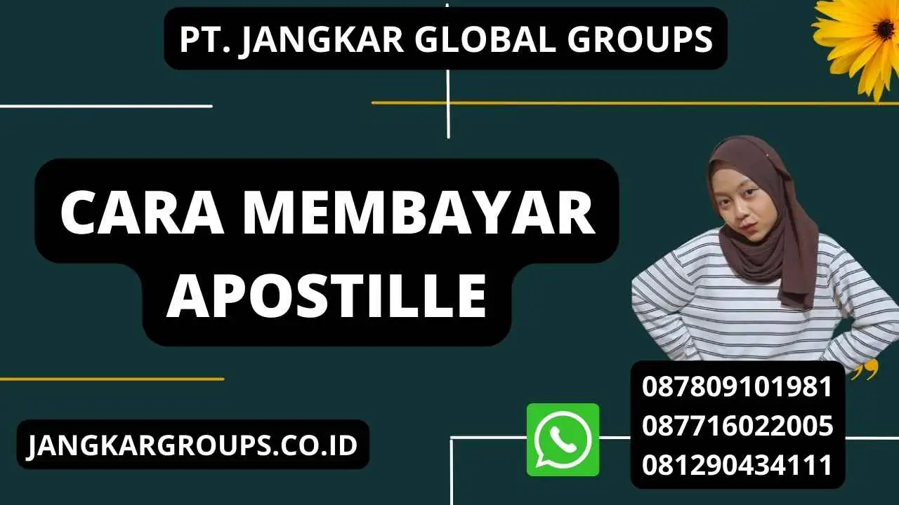 Cara Membayar Apostille