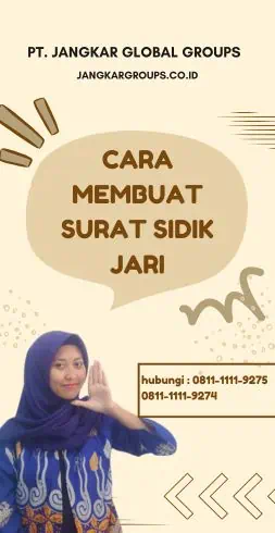 Cara Membuat Surat Sidik Jari