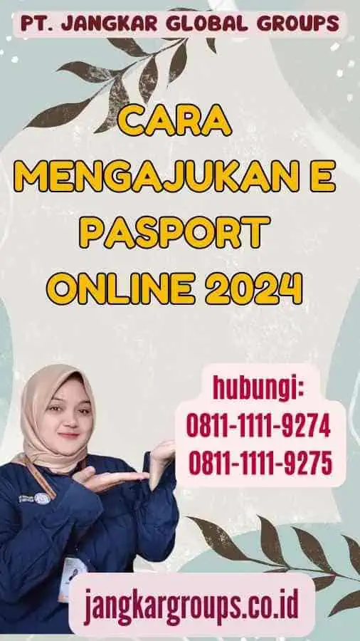 Cara Mengajukan E Pasport Online 2024