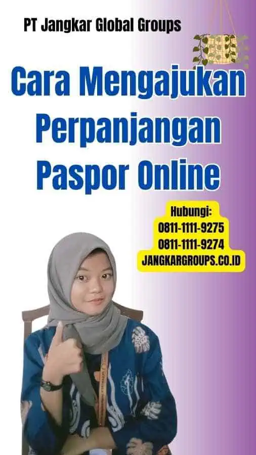 Cara Mengajukan Perpanjangan Paspor Online