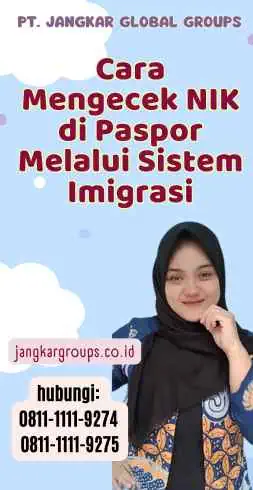 Cara Mengecek NIK di Paspor Melalui Sistem Imigrasi