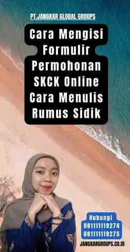 Cara Mengisi Formulir Permohonan SKCK Online Cara Menulis Rumus Sidik