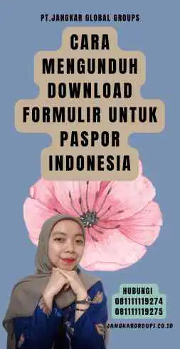 Cara Mengunduh Download Formulir Untuk Paspor Indonesia