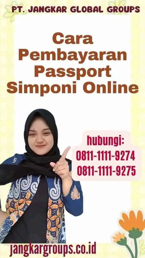 Cara Pembayaran Passport Simponi Online