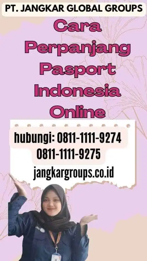 Cara Perpanjang Pasport Indonesia Online