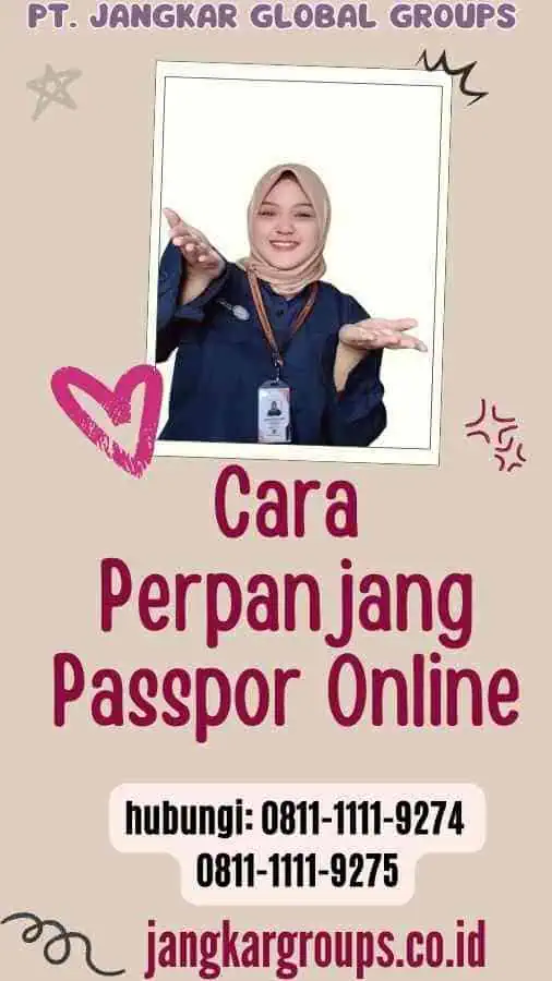 Cara Perpanjang Passpor Online