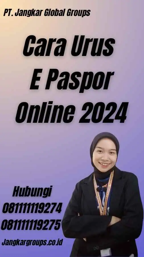 Cara Urus E Paspor Online 2024