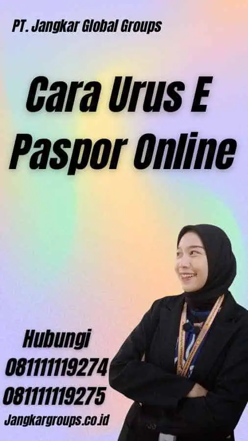 Cara Urus E Paspor Online