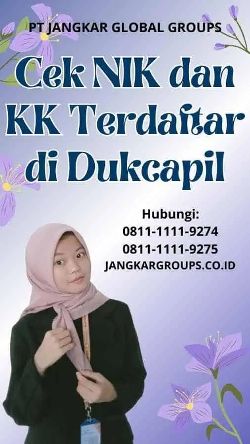 Cek NIK dan KK Terdaftar di Dukcapil