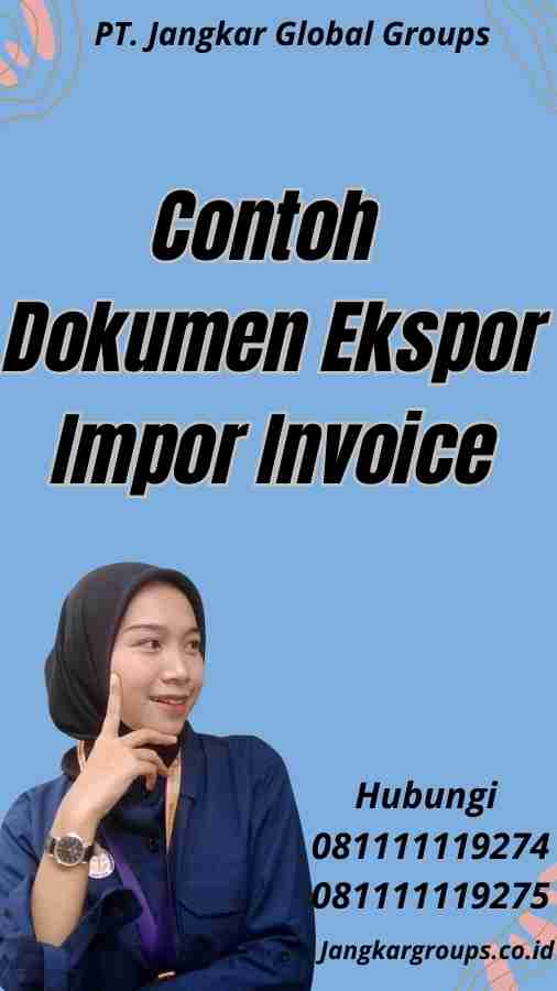 Contoh Dokumen Ekspor Impor Invoice