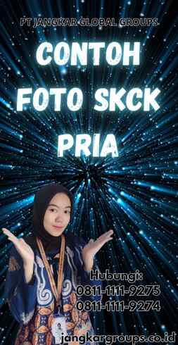 Contoh Foto SKCK Pria