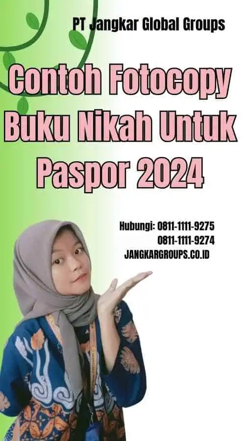 Contoh Fotocopy Buku Nikah Untuk Paspor 2024