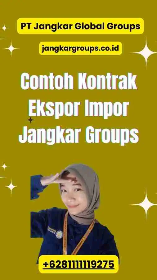 Contoh Kontrak Ekspor Impor Jangkar Groups