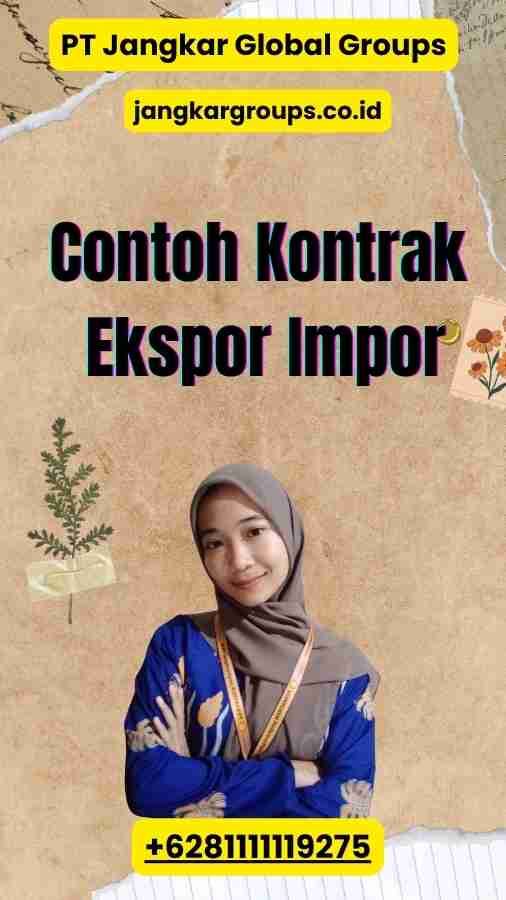 Contoh Kontrak Ekspor Impor