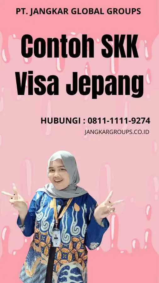 Contoh SKK Visa Jepang