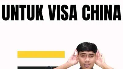 Contoh Surat Izin Orang Tua Untuk Visa China