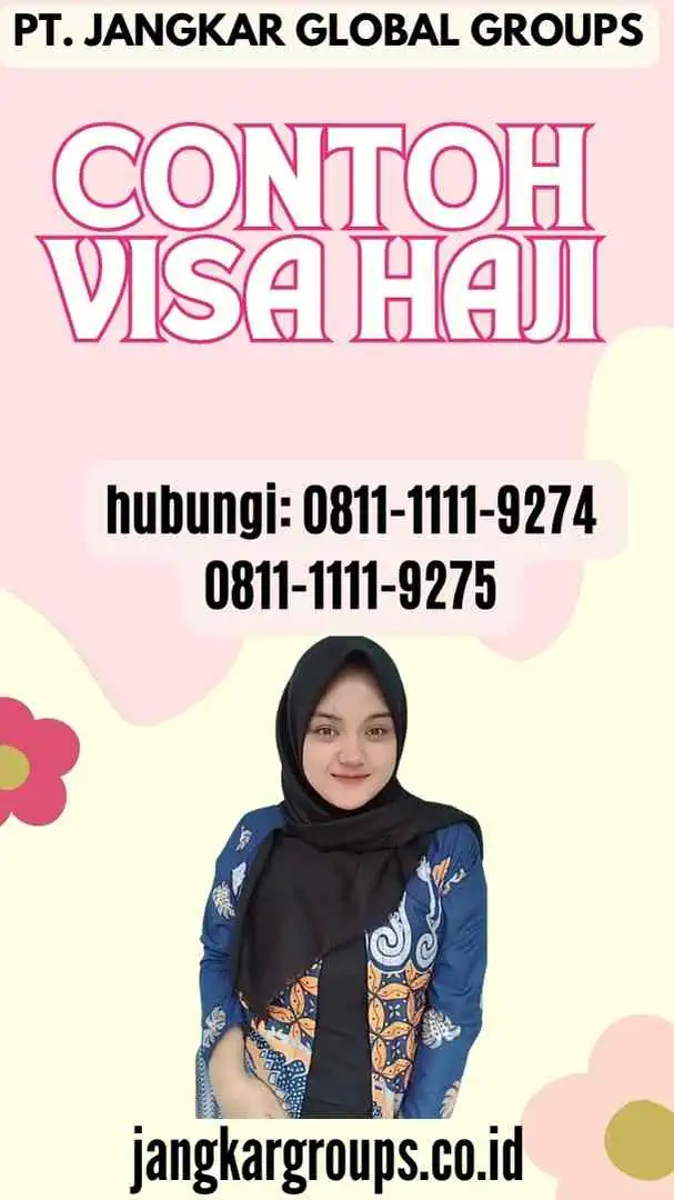 Contoh Visa Haji