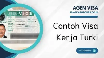 Contoh Visa Kerja Turki