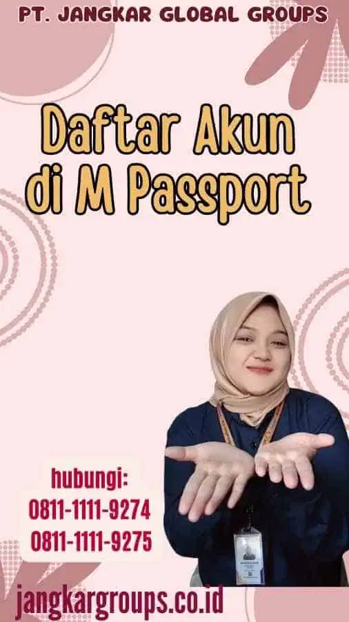 Daftar Akun di M Passport