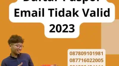 Daftar Paspor Email Tidak Valid 2023