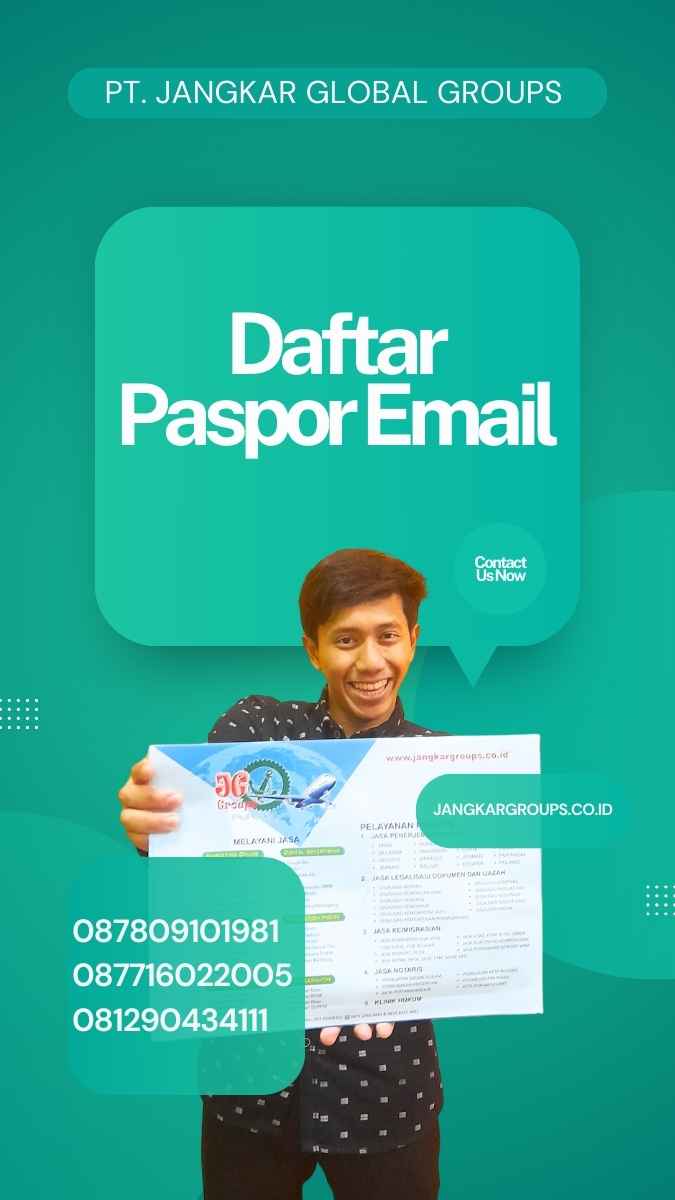 Daftar Paspor Email