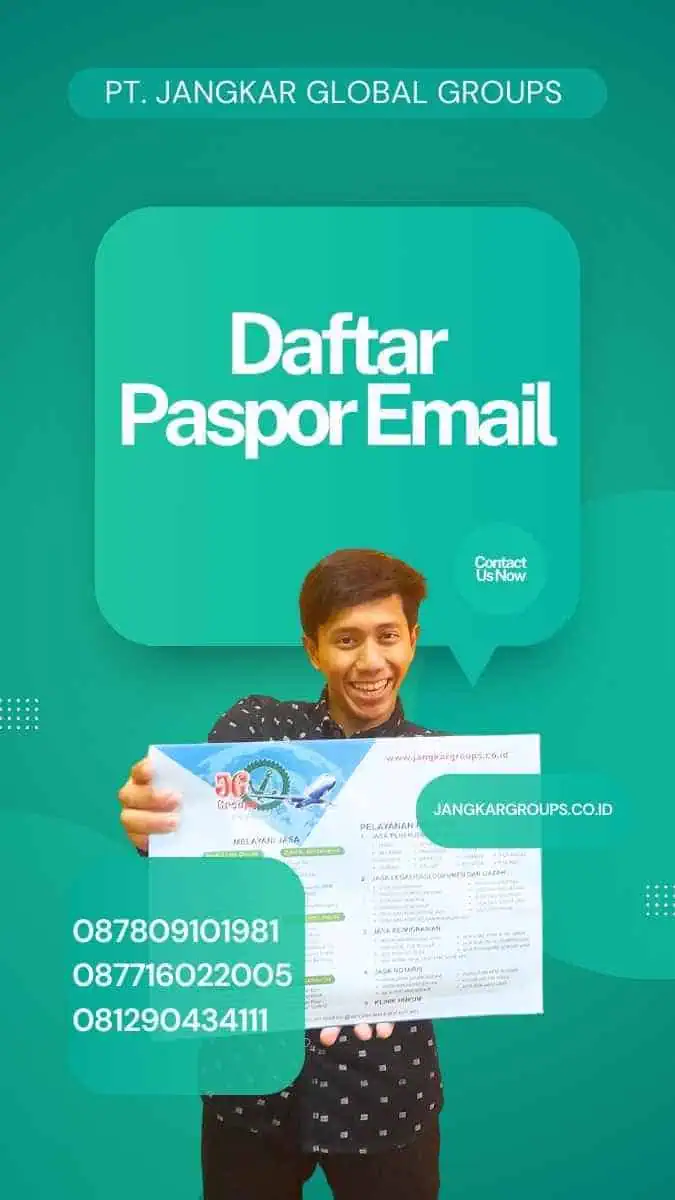 Daftar Paspor Email