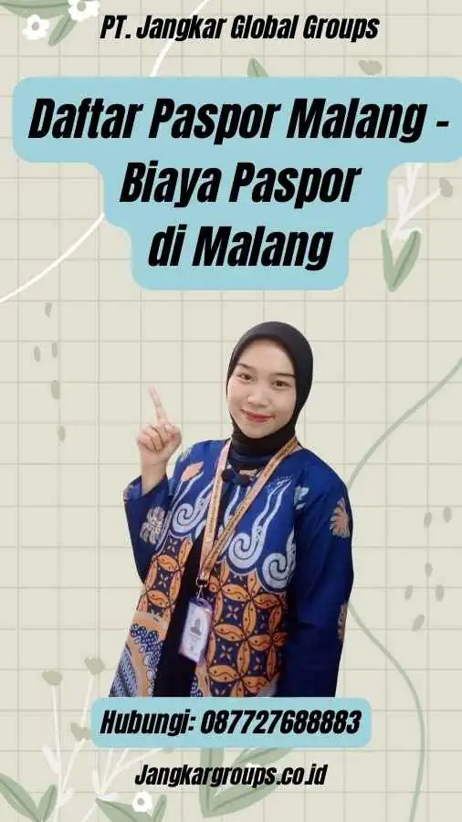 Daftar Paspor Malang - Biaya Paspor di Malang