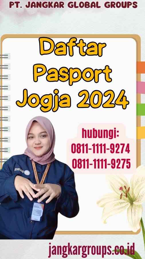 Daftar Pasport Jogja 2024